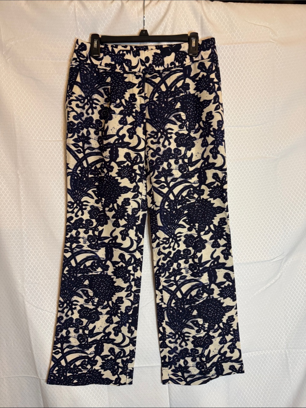 Loft Batik linen and rayon trousers size 2